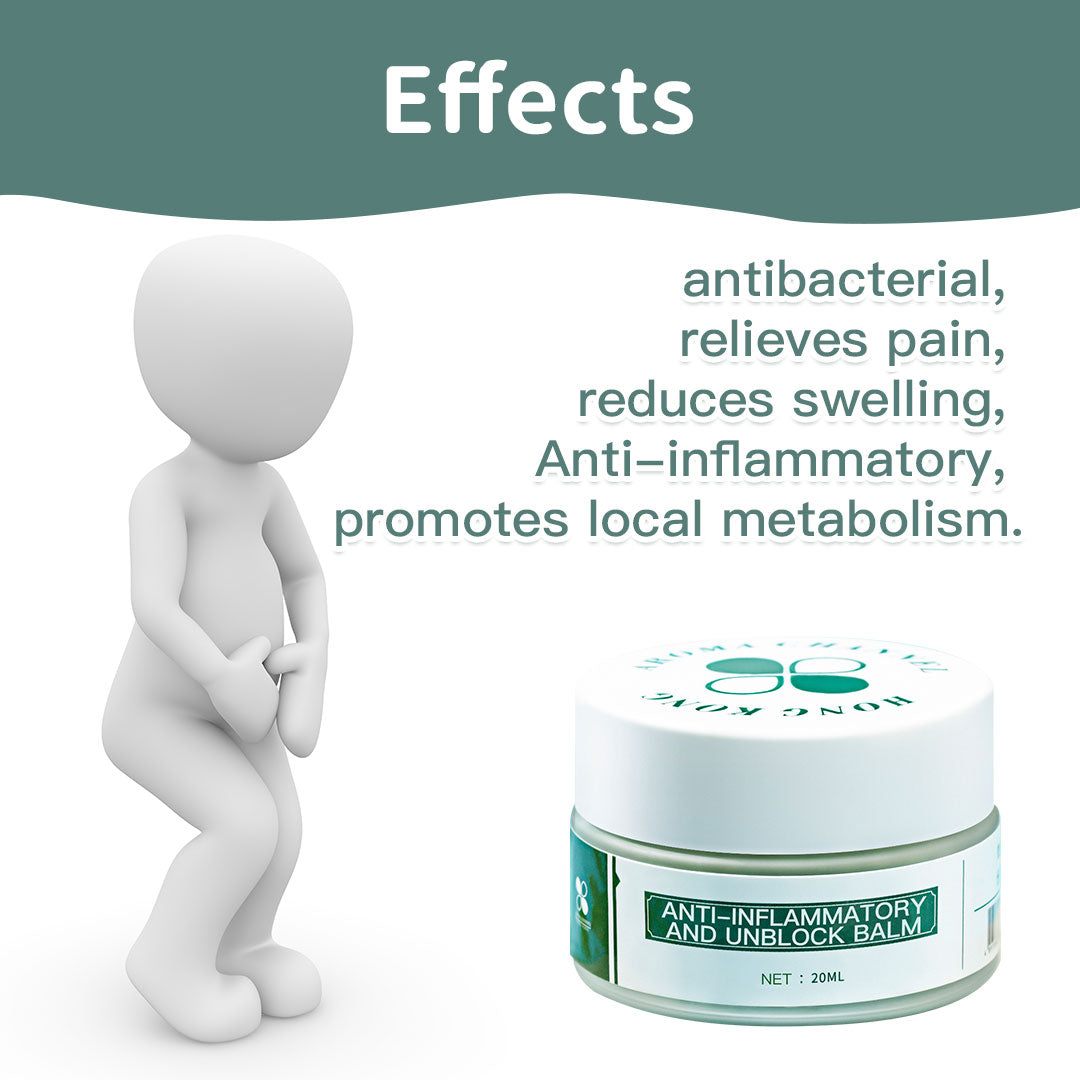 Anti-inflammatory and Unblock Balm / Prostatitis