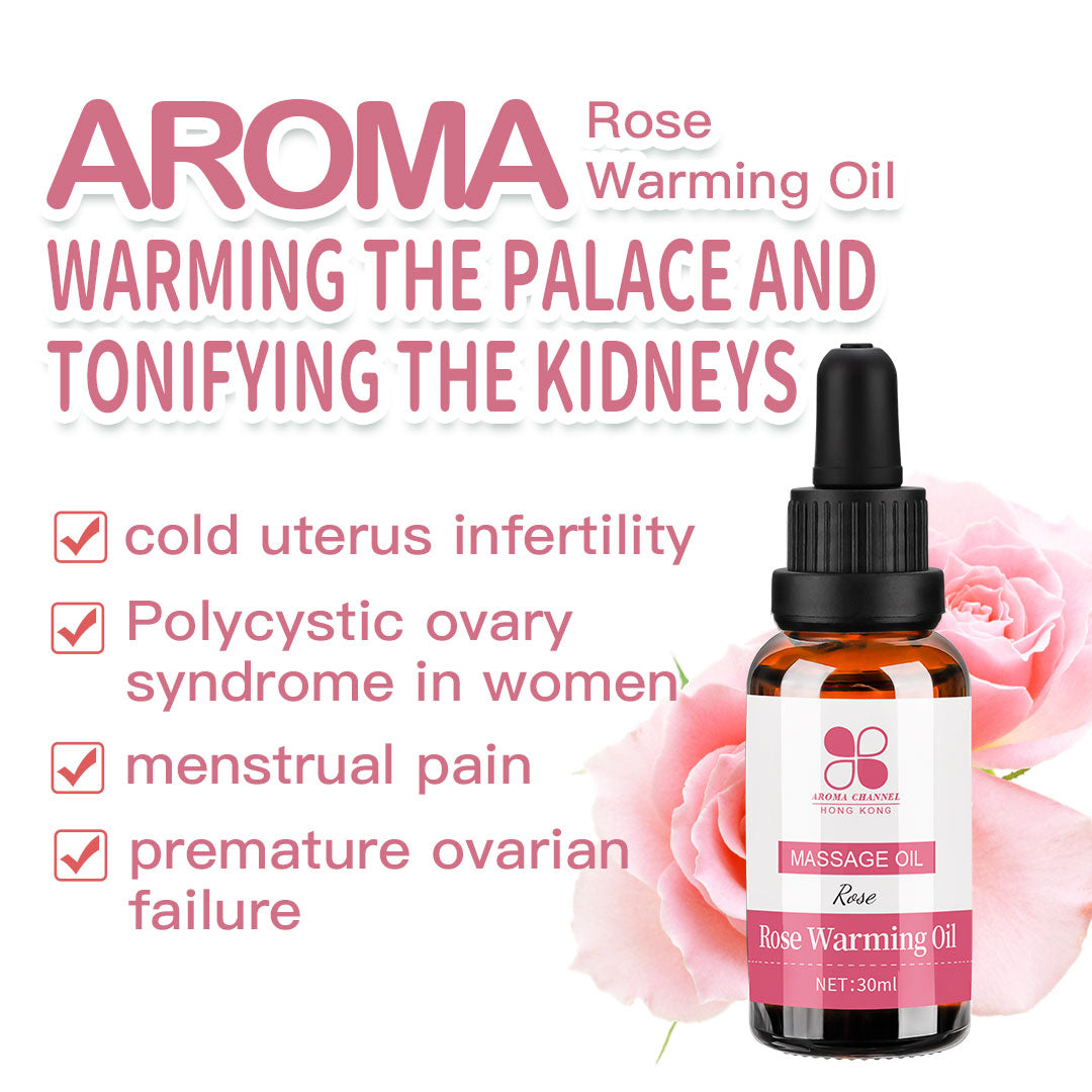 Rose Warming Oil / Warming the Palace and Tonifying the Kidneys